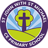 St John With St Michael Church of England Primary School logo
