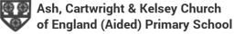 Ash Cartwright and Kelsey Church of England Primary School logo