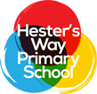 Hesters Way Primary School logo
