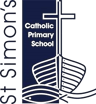 St Simon's Catholic Primary School logo