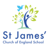 St James' Church of England Aided Junior School logo