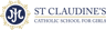 Saint Claudine's Catholic School for Girls logo