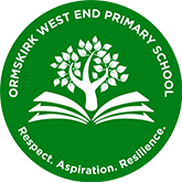 Ormskirk West End School logo