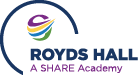 Royds Hall, A Share Academy logo