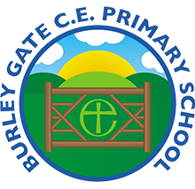Burley Gate CofE Primary School logo