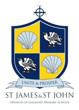 St James and St John CofE Primary School logo