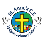St Anne's CofE Lydgate Primary School logo