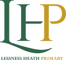 Lessness Heath Primary School logo