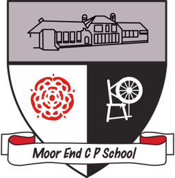 Oswaldtwistle Moor End Primary School logo