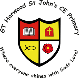 Great Harwood St John's Church of England Primary School logo