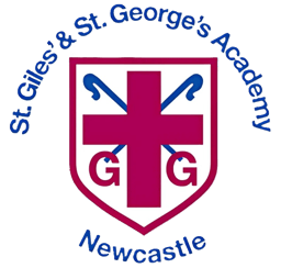 St Giles' and St George's Church of England Academy logo