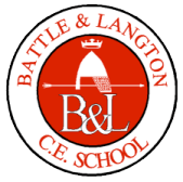 Battle and Langton Church of England Primary School logo