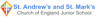 St Andrew's and St Mark's CofE Junior School logo