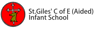St Giles' CofE (Aided) Infant School logo