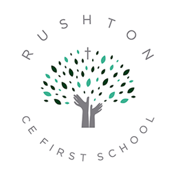 Rushton CofE First School logo