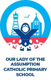 Our Lady of The Assumption Catholic Primary School, Blackpool logo