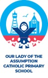 Our Lady of The Assumption Catholic Primary School, Blackpool logo