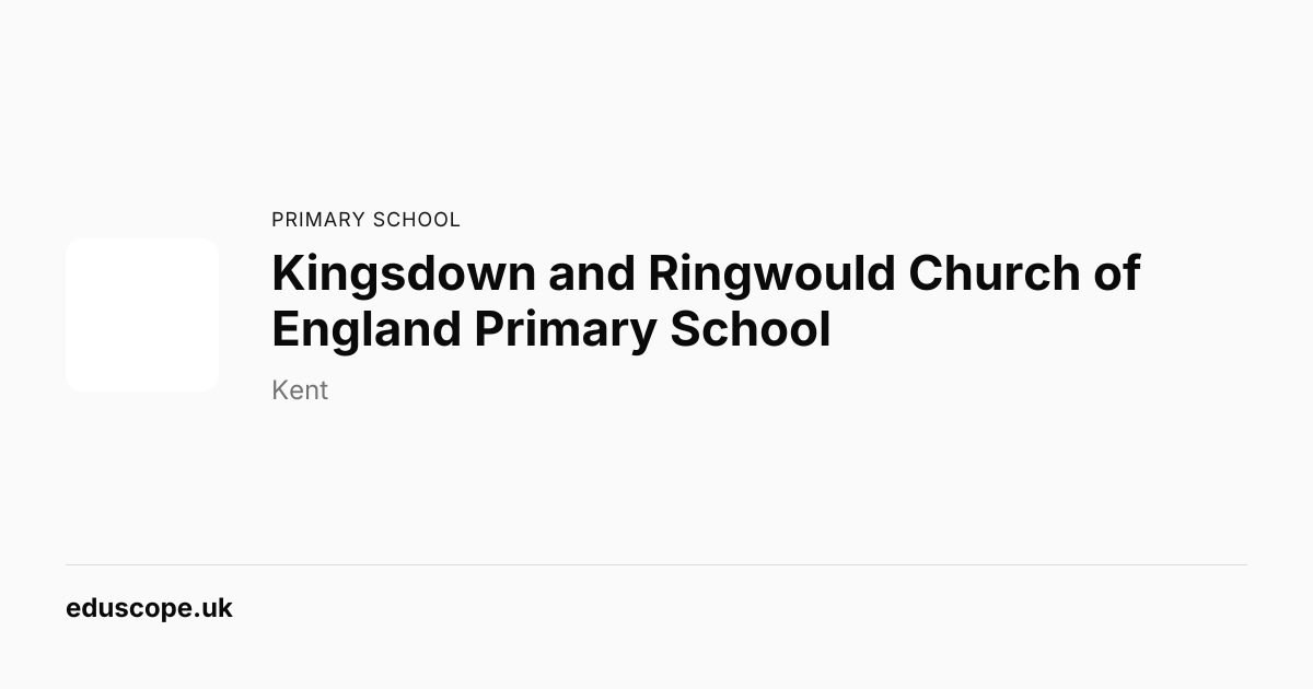 Kingsdown and Ringwould Church of England Primary School, Deal - Ofsted ...